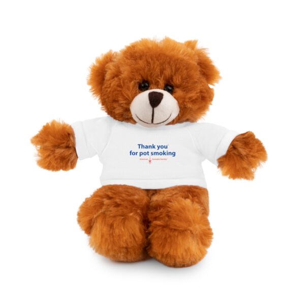 Stuffed Animals with Tee - Authentic Thank You For Pot Smoking® - Approved by the American Cannabis Society® - Image 163