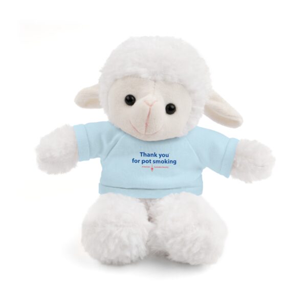 Stuffed Animals with Tee - Authentic Thank You For Pot Smoking® - Approved by the American Cannabis Society® - Image 88