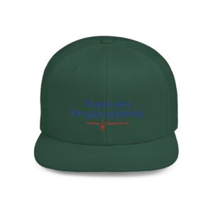 Snapback Hat - Thank You For Pot Smoking® - Approved by the American Cannabis Society®