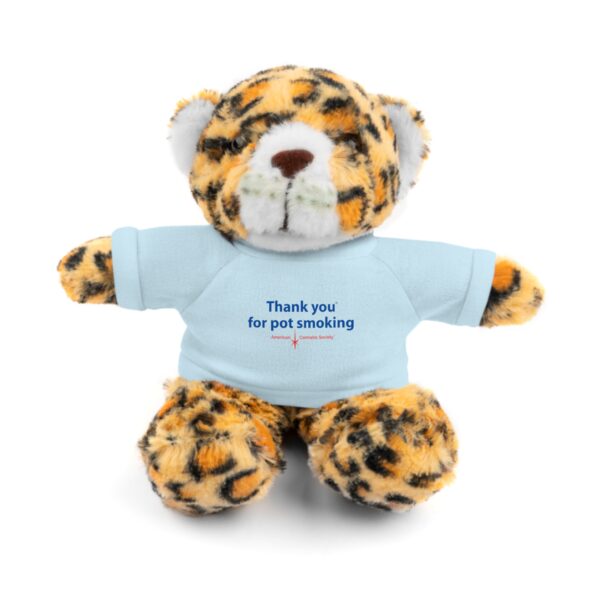 Stuffed Animals with Tee - Authentic Thank You For Pot Smoking® - Approved by the American Cannabis Society® - Image 79