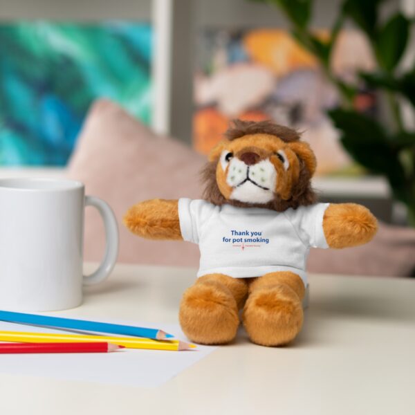 Stuffed Animals with Tee - Authentic Thank You For Pot Smoking® - Approved by the American Cannabis Society® - Image 174
