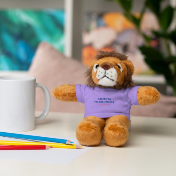 Stuffed Animals with Tee - Authentic Thank You For Pot Smoking® - Approved by the American Cannabis Society® - Image 66