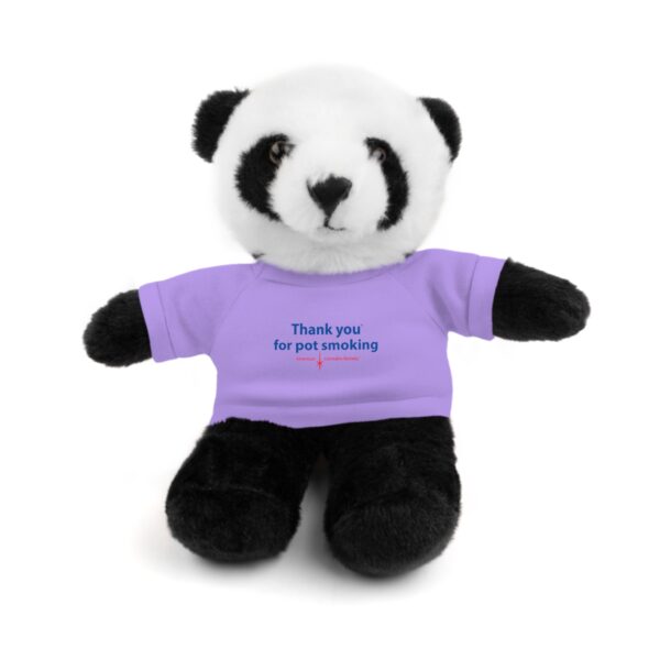 Stuffed Animals with Tee - Authentic Thank You For Pot Smoking® - Approved by the American Cannabis Society® - Image 67