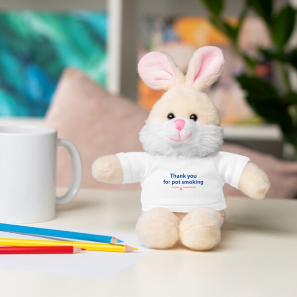 Stuffed Animals with Tee - Authentic Thank You For Pot Smoking® - Approved by the American Cannabis Society® - Image 168