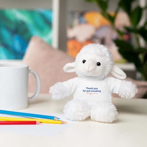 Stuffed Animals with Tee - Authentic Thank You For Pot Smoking® - Approved by the American Cannabis Society® - Image 180
