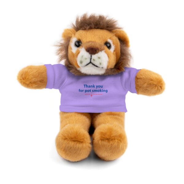 Stuffed Animals with Tee - Authentic Thank You For Pot Smoking® - Approved by the American Cannabis Society® - Image 64