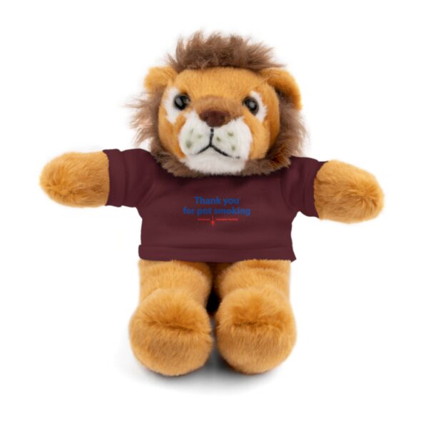 Stuffed Animals with Tee - Authentic Thank You For Pot Smoking® - Approved by the American Cannabis Society® - Image 100