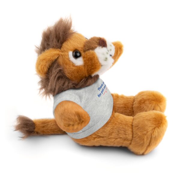 Stuffed Animals with Tee - Authentic Thank You For Pot Smoking® - Approved by the American Cannabis Society® - Image 11