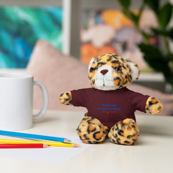 Stuffed Animals with Tee - Authentic Thank You For Pot Smoking® - Approved by the American Cannabis Society® - Image 99