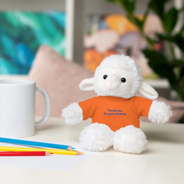 Stuffed Animals with Tee - Authentic Thank You For Pot Smoking® - Approved by the American Cannabis Society® - Image 144