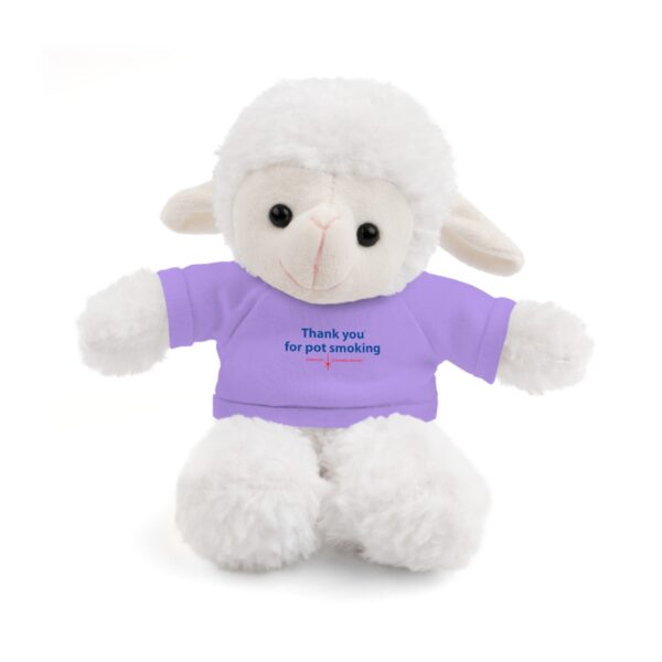 Stuffed Animals with Tee - Authentic Thank You For Pot Smoking® - Approved by the American Cannabis Society® - Image 70