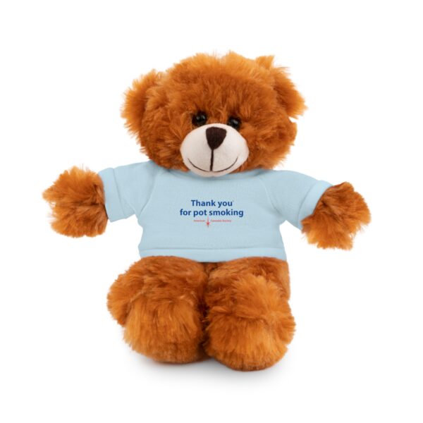 Stuffed Animals with Tee - Authentic Thank You For Pot Smoking® - Approved by the American Cannabis Society® - Image 73