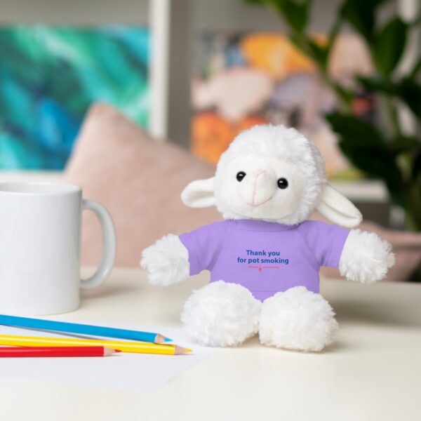 Stuffed Animals with Tee - Authentic Thank You For Pot Smoking® - Approved by the American Cannabis Society® - Image 72