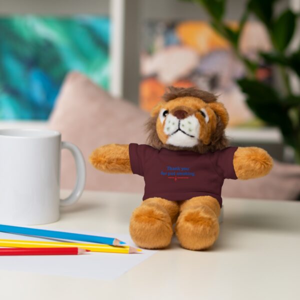 Stuffed Animals with Tee - Authentic Thank You For Pot Smoking® - Approved by the American Cannabis Society® - Image 102