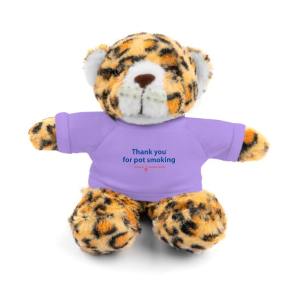 Stuffed Animals with Tee - Authentic Thank You For Pot Smoking® - Approved by the American Cannabis Society® - Image 61