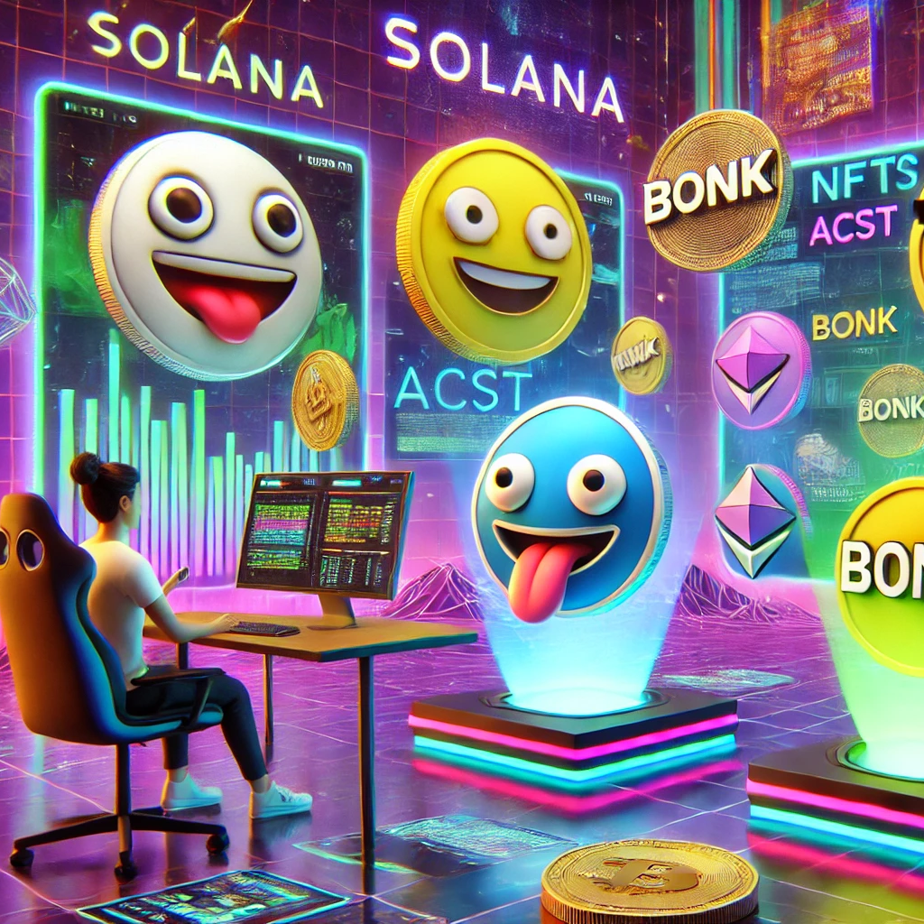 The Rise of Solana Meme Tokens: Exploring ACST and the Future of Crypto Humor