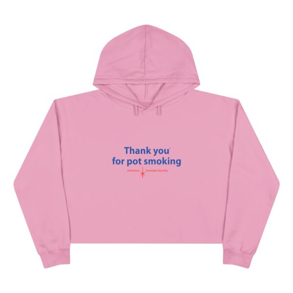 Crop Hoodie - Thank You For Pot Smoking - Image 16