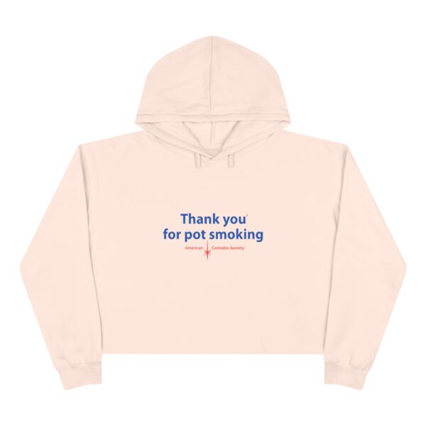 Crop Hoodie - Thank You For Pot Smoking - Image 7