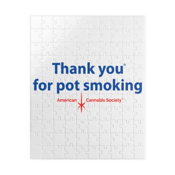 Puzzle Set - Authentic Thank You For Pot Smoking® - Approved by the American Cannabis Society® - Image 21