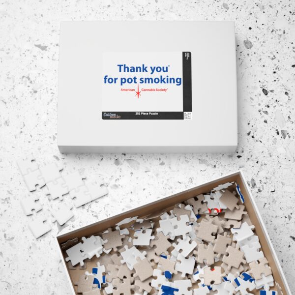 Puzzle Set - Authentic Thank You For Pot Smoking® - Approved by the American Cannabis Society® - Image 12