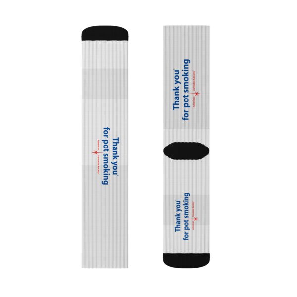Socks - Authentic Thank You For Pot Smoking® - Approved by the American Cannabis Society® - Image 3