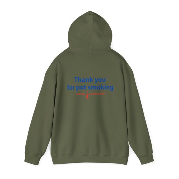 Hoodie - Authentic Thank You For Pot Smoking® - Approved by the American Cannabis Society® - Image 19