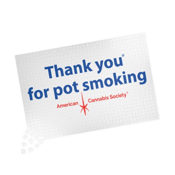 Puzzle Set - Authentic Thank You For Pot Smoking® - Approved by the American Cannabis Society® - Image 19
