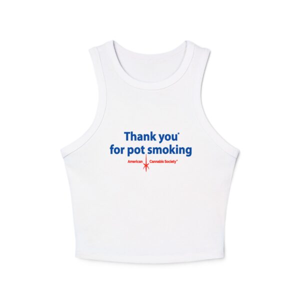 Tank Top - Authentic Thank You For Pot Smoking® - Approved by the American Cannabis Society®