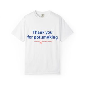 Thank You for Pot Smoking® Comfort Colors® graphic tee — Cannabis apparel from THC Factor