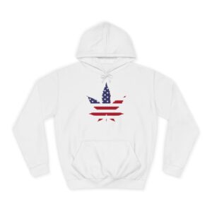 Thank You for Pot Smoking® Hoodie — American Pot Leaf Front Print — Apparel, Hoodies & Sweatshirts