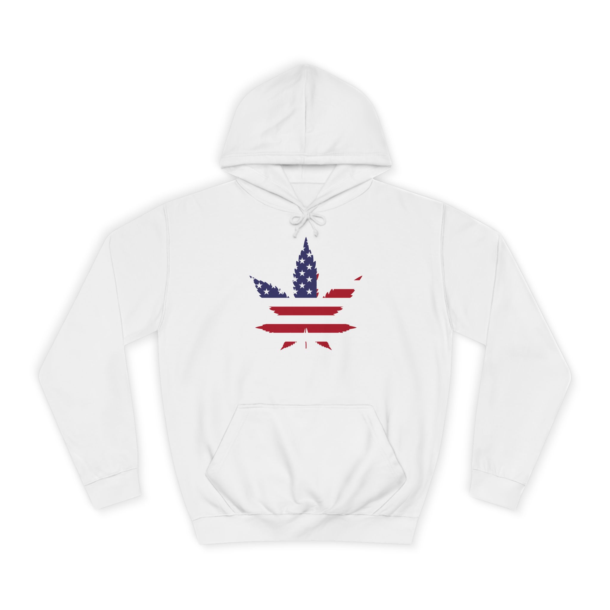 Thank You for Pot Smoking® Hoodie — American Pot Leaf Front Print — Apparel, Hoodies & Sweatshirts