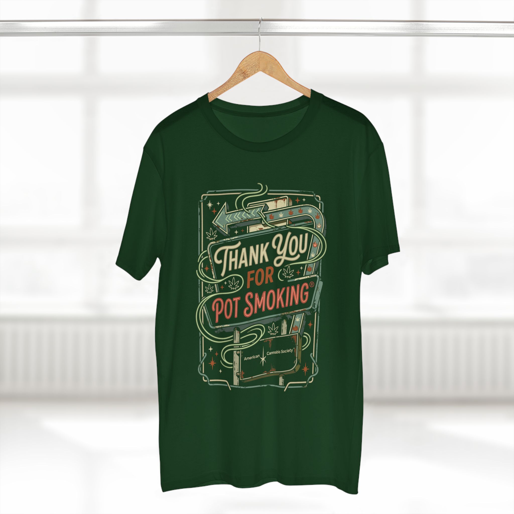 Thank You for Pot Smoking T-Shirt – Retro Cannabis Graphic Tee - Image 48