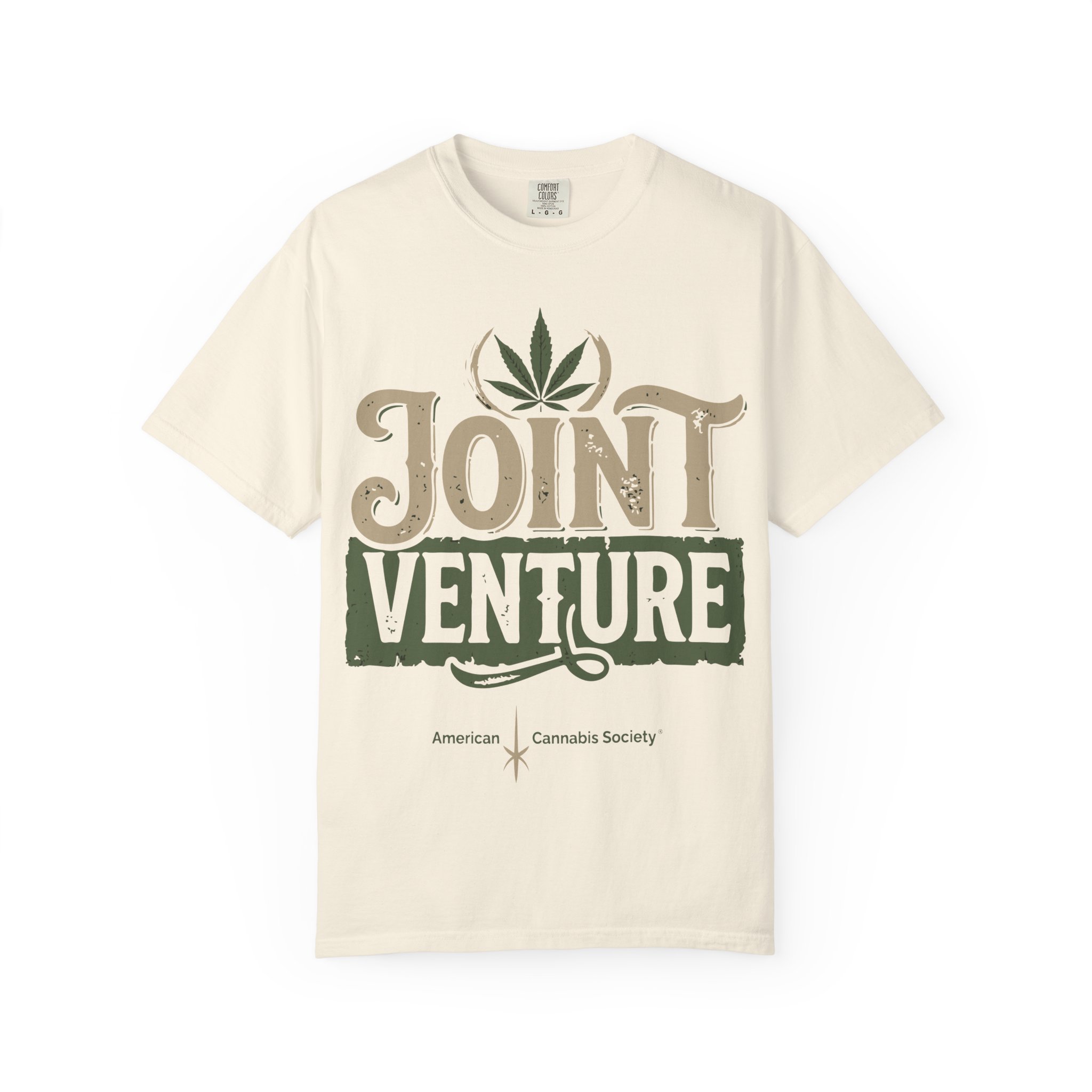American Cannabis Society® Joint Venture T-Shirt — Cannabis Leaf Vintage Graphic Tee - Image 17