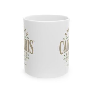 American Cannabis Society® Ceramic Mug — 'Modern' Coffee Cup (11oz & 15oz)