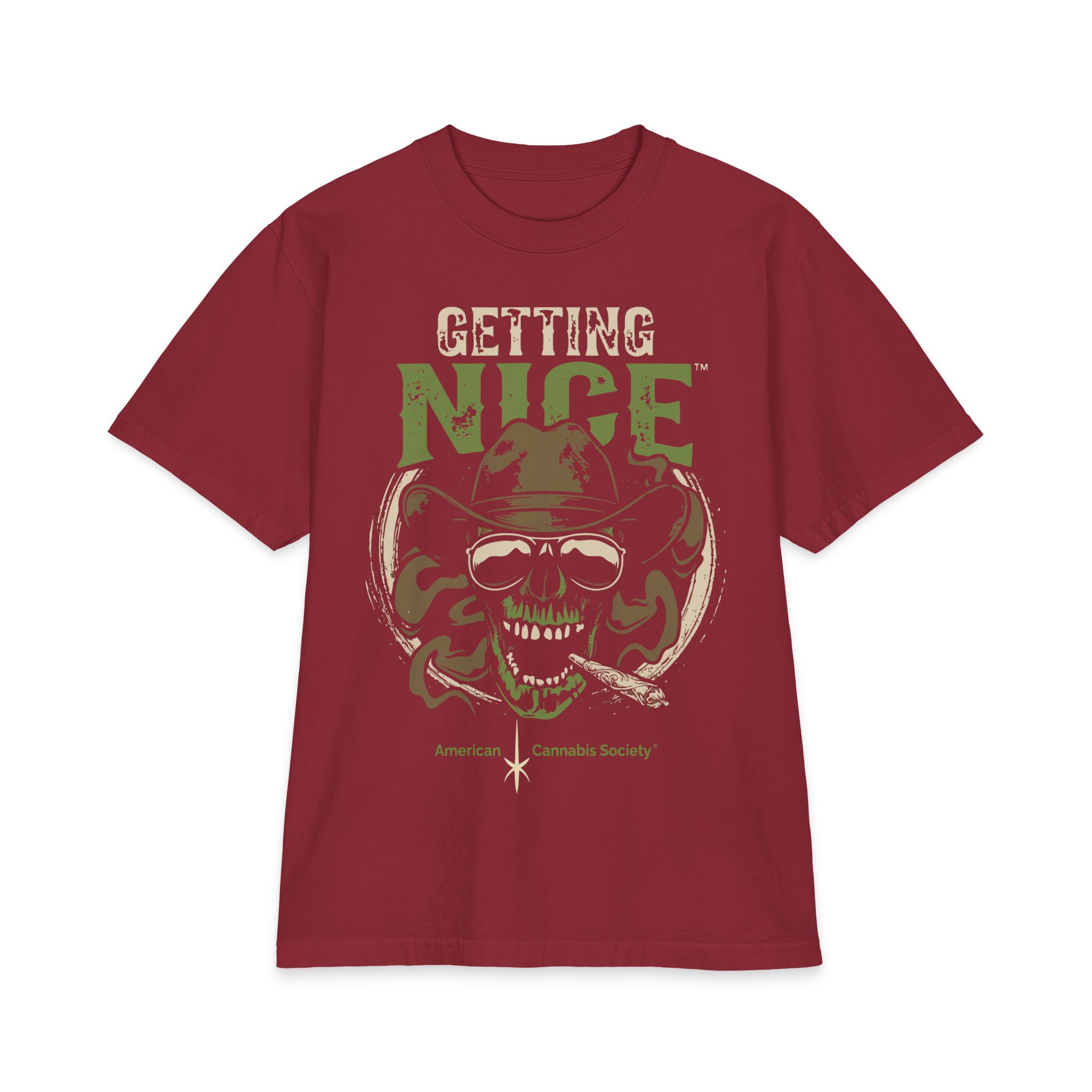 Getting Nice™ Skull Cowboy T‑Shirt - Image 3