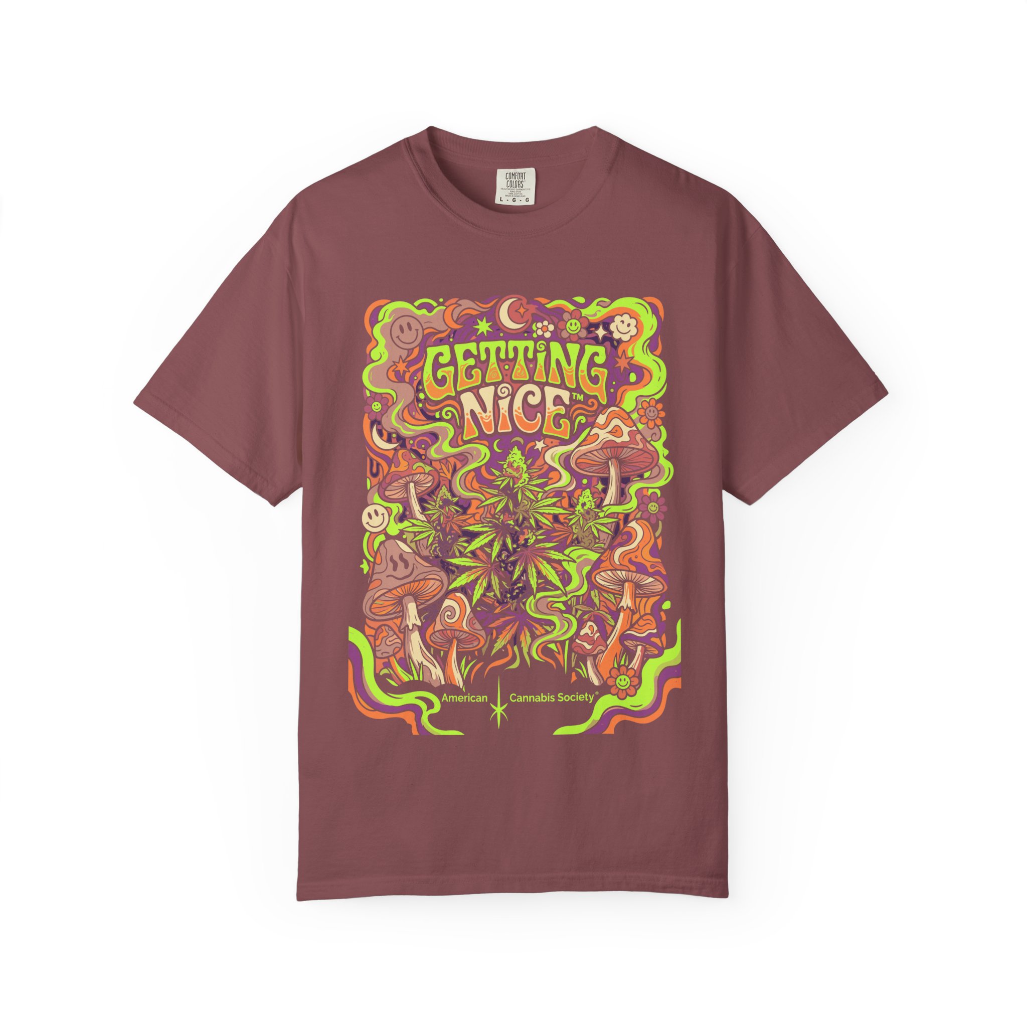 Psychedelic Getting Nice™ Graphic T-Shirt - Image 9