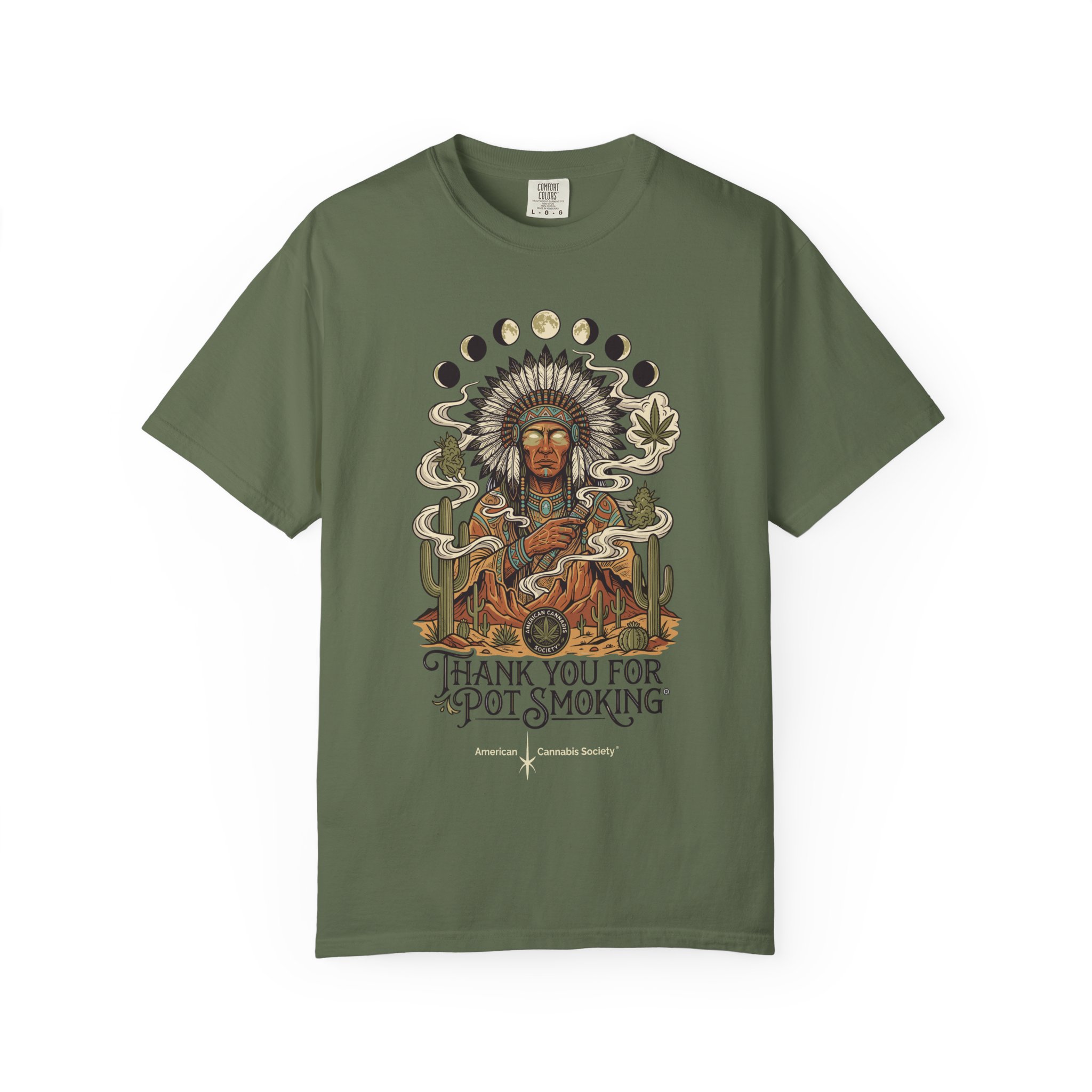 Thank You For Pot Smoking® Mystic Graphic T-Shirt - Image 25