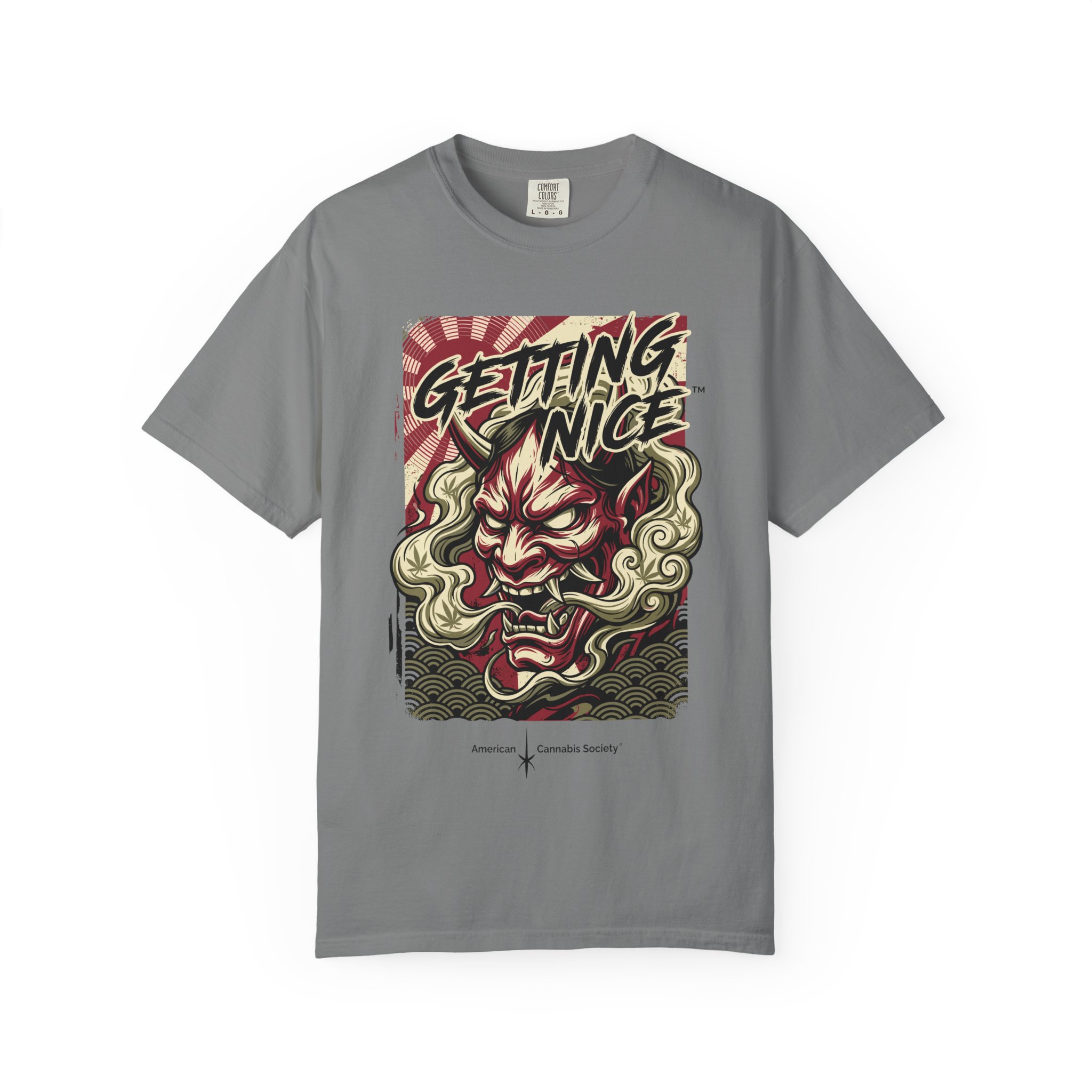 Getting Nice™ Oni Graphic T-Shirt — Japanese Demon Streetwear Tee - Image 17