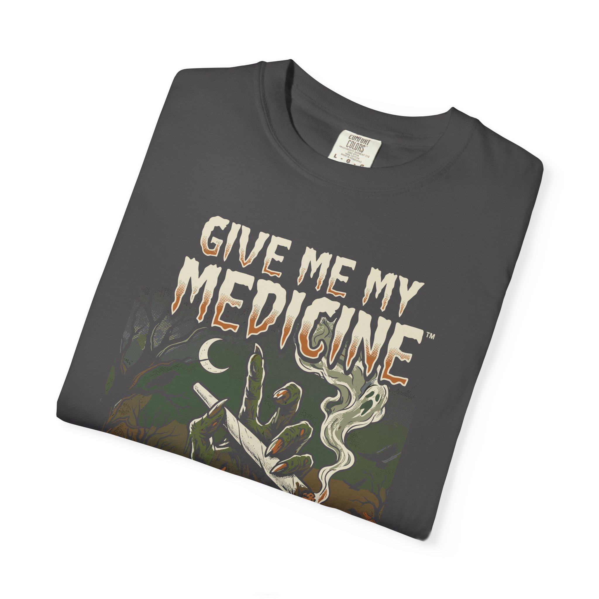 Give Me My Medicine™ Retro Horror Surf Band Tee - Image 43