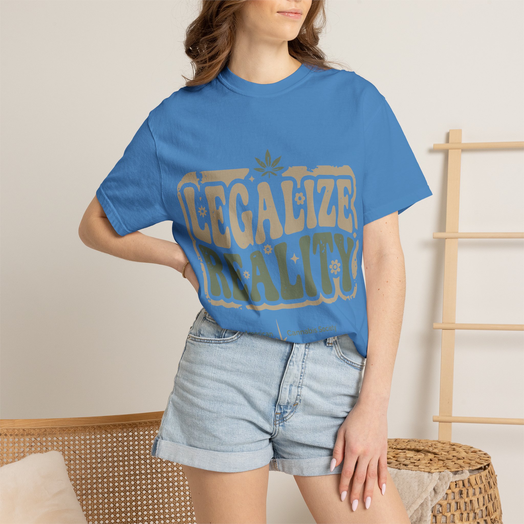 American Cannabis Society® “Legalize Reality” T-Shirt — Retro Cannabis Advocacy Graphic Tee - Image 28