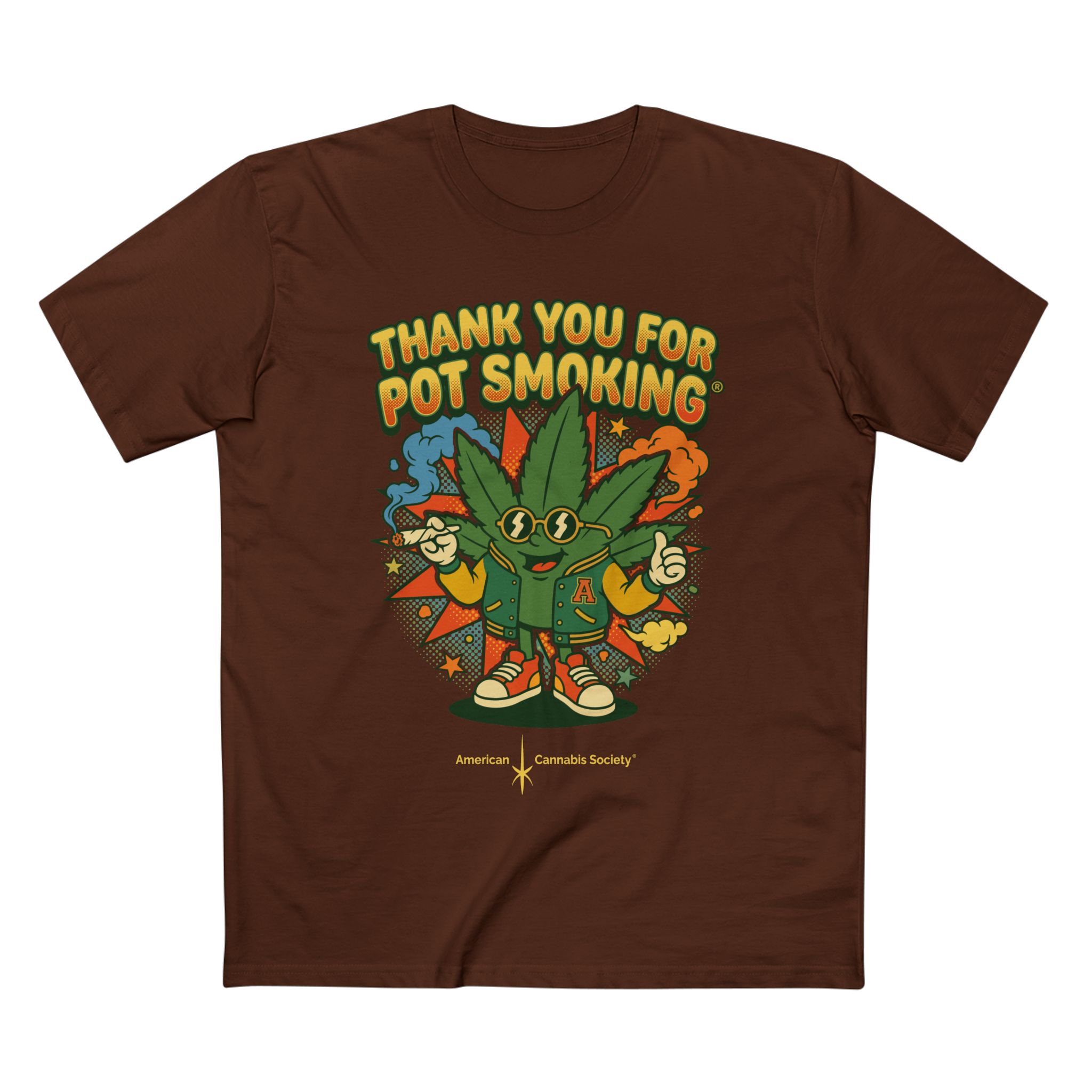 Thank You for Pot Smoking® T-Shirt — Retro Cannabis Graphic Tee - Image 21
