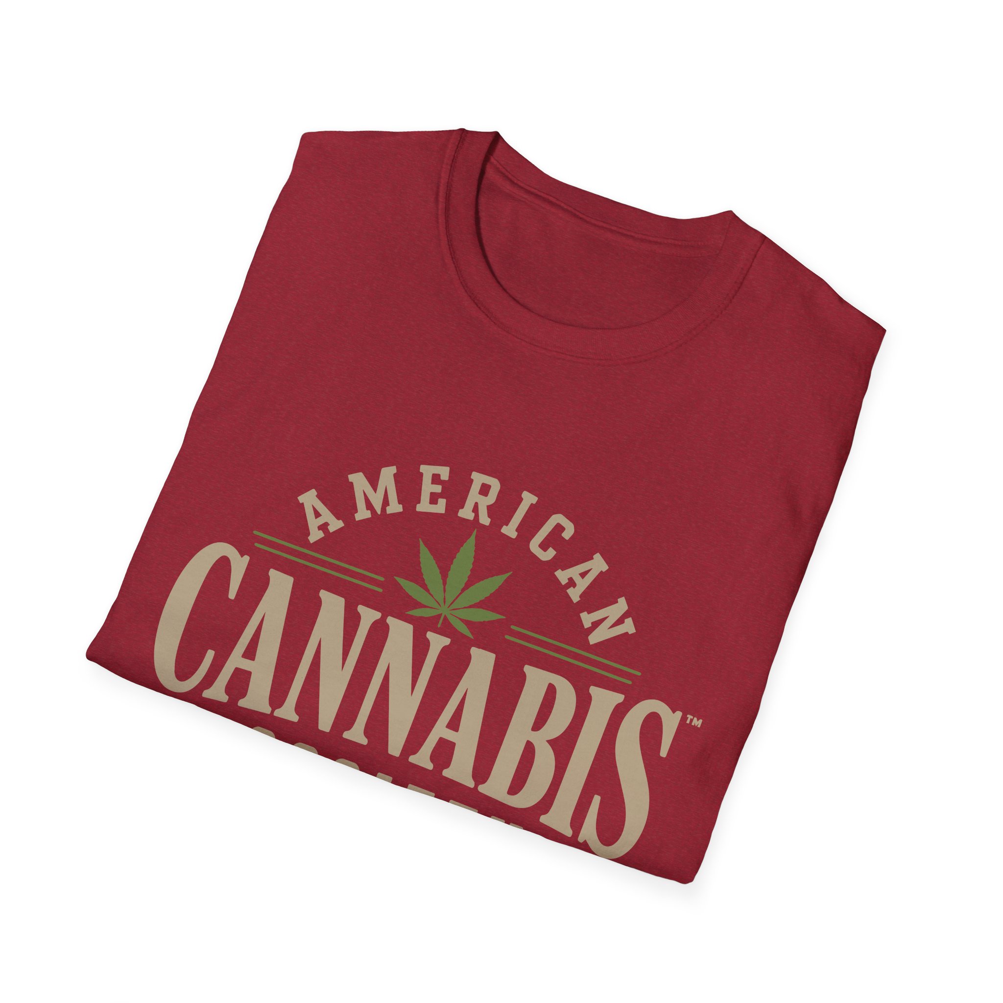 American Cannabis Society® T-Shirt — American Cannabis Society® Vintage Logo Tee - Image 48