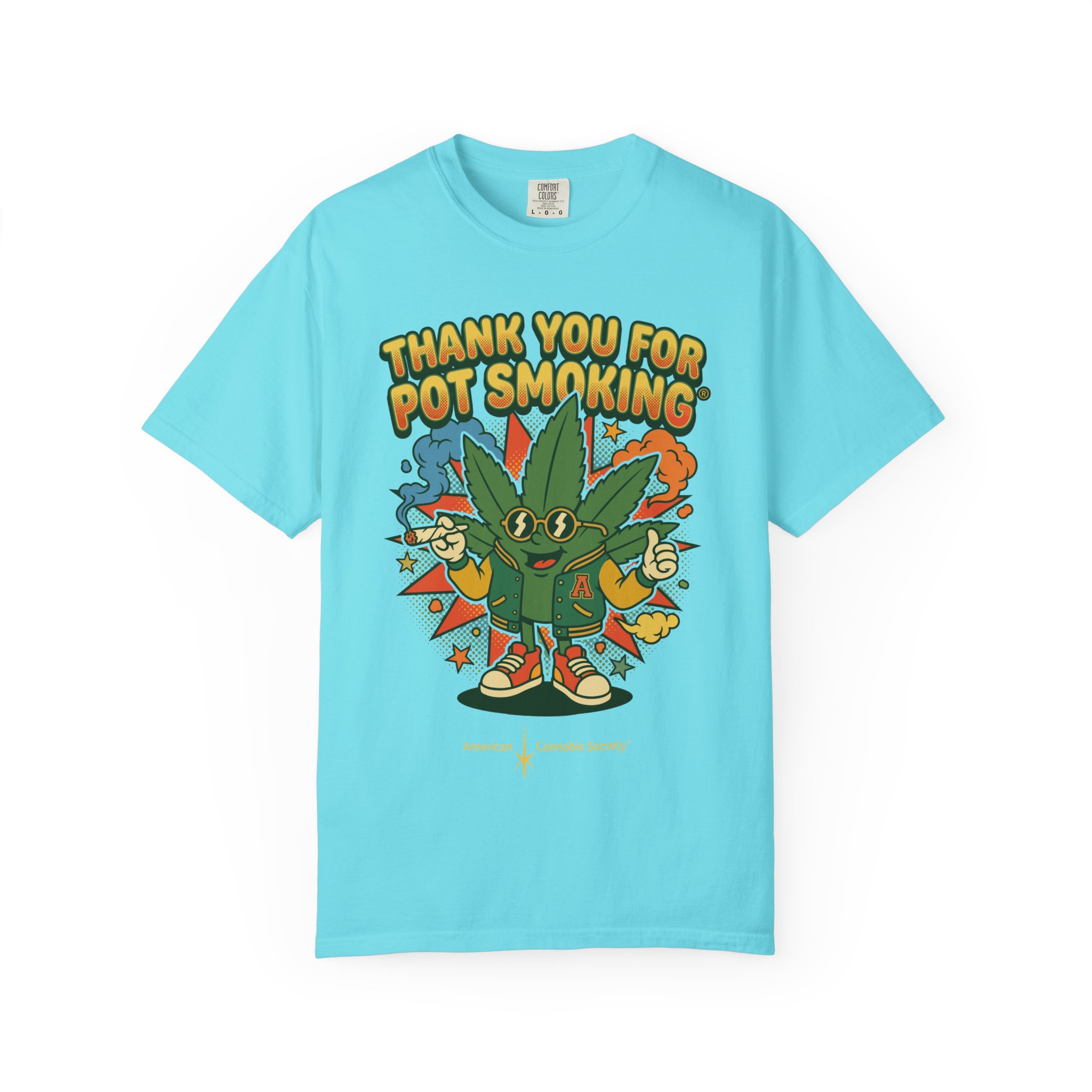 Thank You For Pot Smoking® Retro Cartoon T-Shirt - Image 41