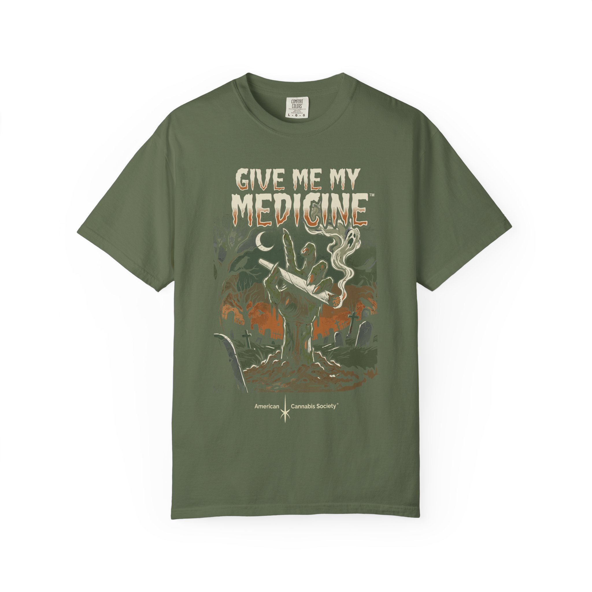 Give Me My Medicine™ Retro Horror Surf Band Tee - Image 33