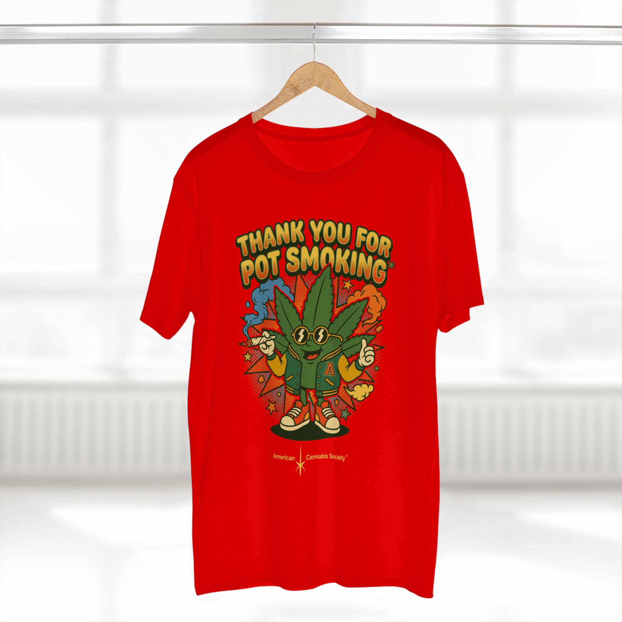 Thank You for Pot Smoking® T-Shirt — Retro Cannabis Graphic Tee - Image 8