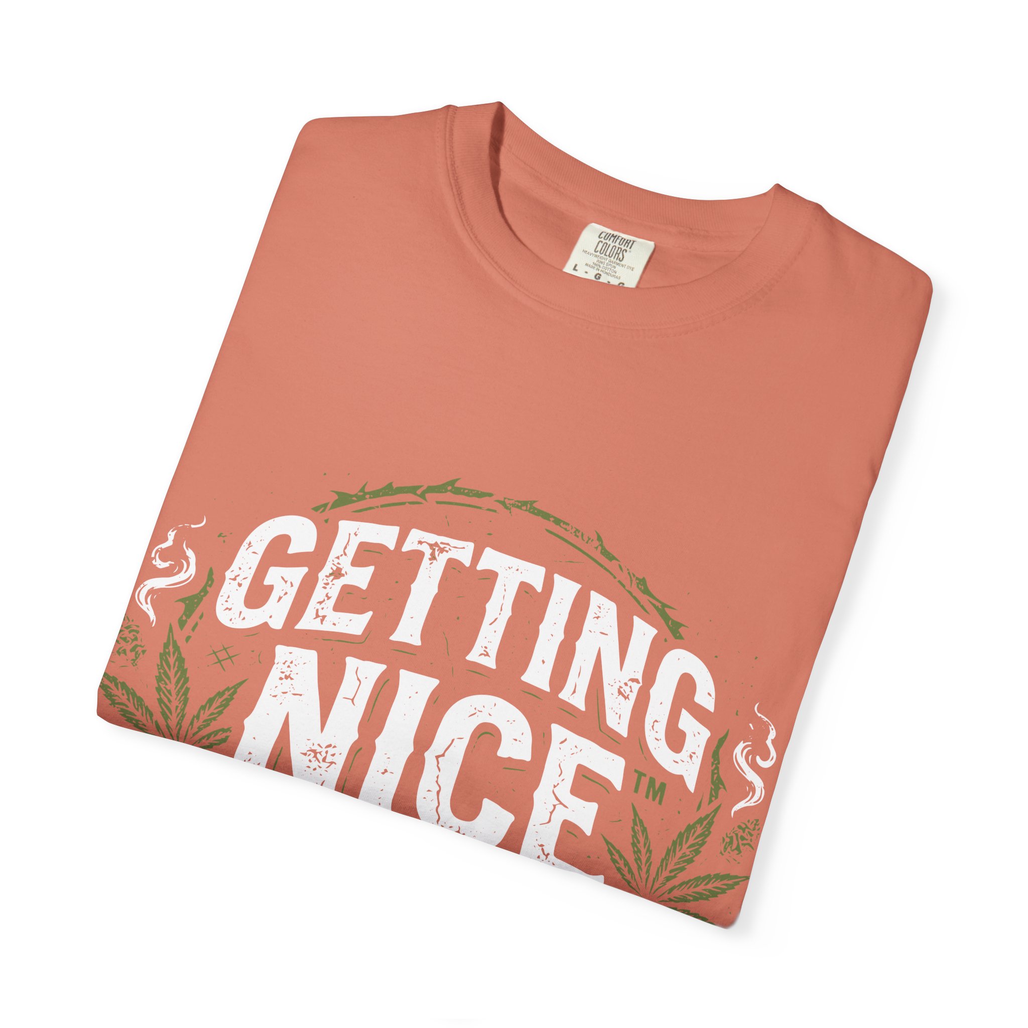 Cannabis Leaf Vintage Logo T-Shirt — American Cannabis Society® Garment-Dyed Tee - Image 7