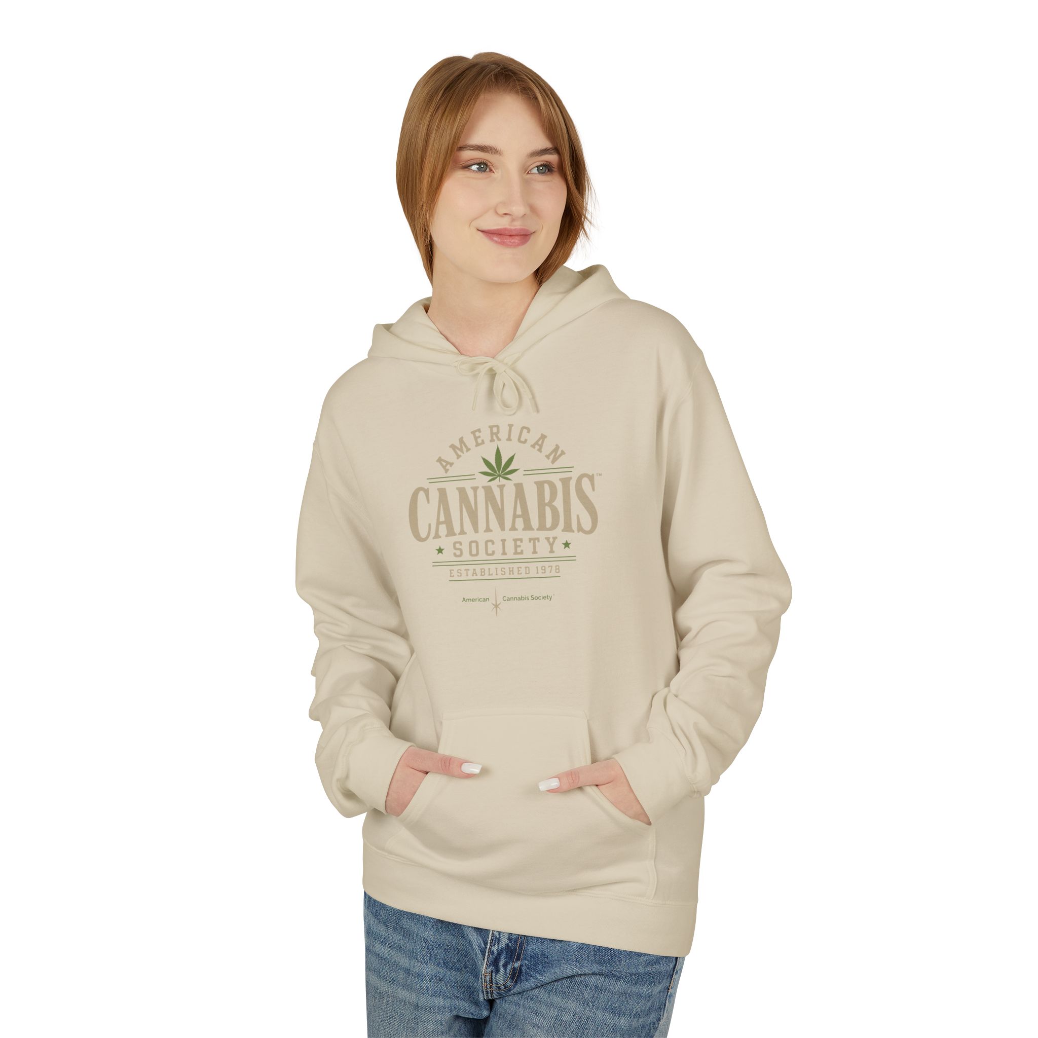American Cannabis Society® Hoodie – Vintage American Cannabis Graphic Pullover - Image 23