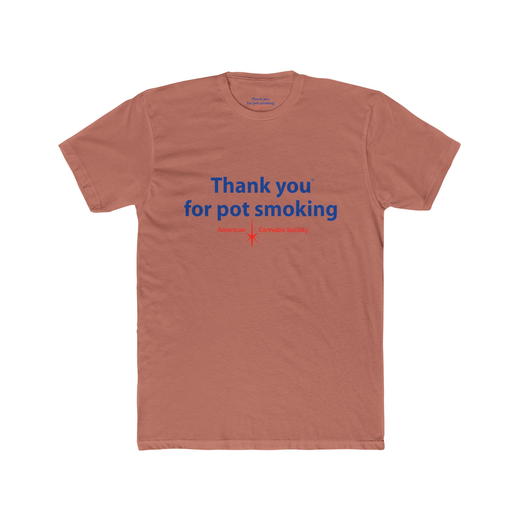 Thank You for Pot Smoking® Tee — Funny Cannabis Graphic T-Shirt | Next Level 3600 by GreenRX™ | American Cannabis Society® Approved - Image 7