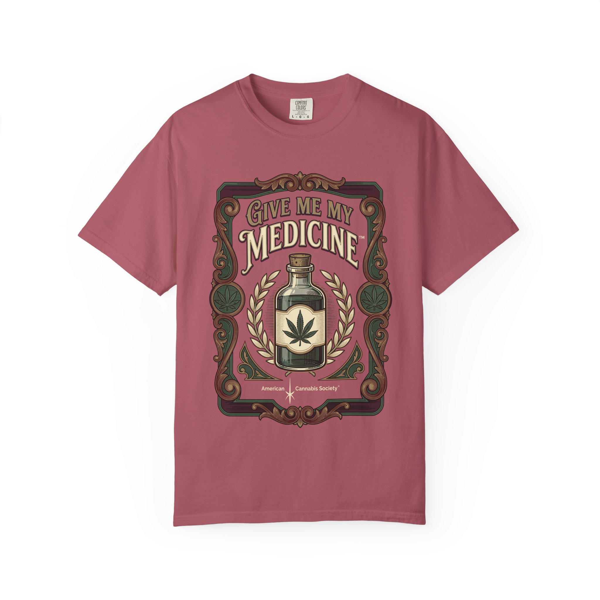 Give Me My Medicine™ T-Shirt — Vintage Cannabis Bottle Graphic Tee - Image 53