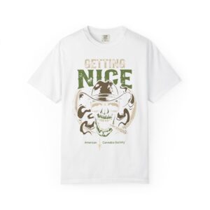 Getting Nice Skull Cowboy T-Shirt — Retro Western Graphic Tee
